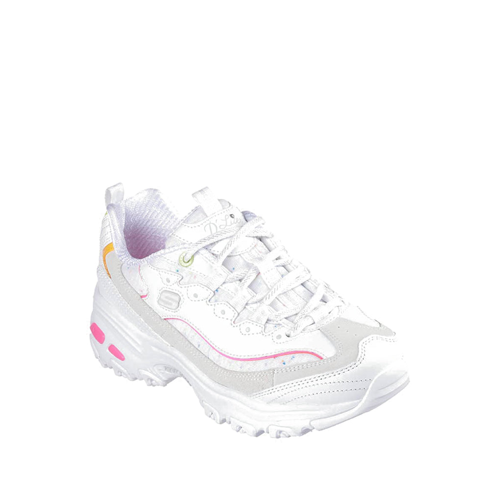 Skechers D'Lites Women's Sneaker - White