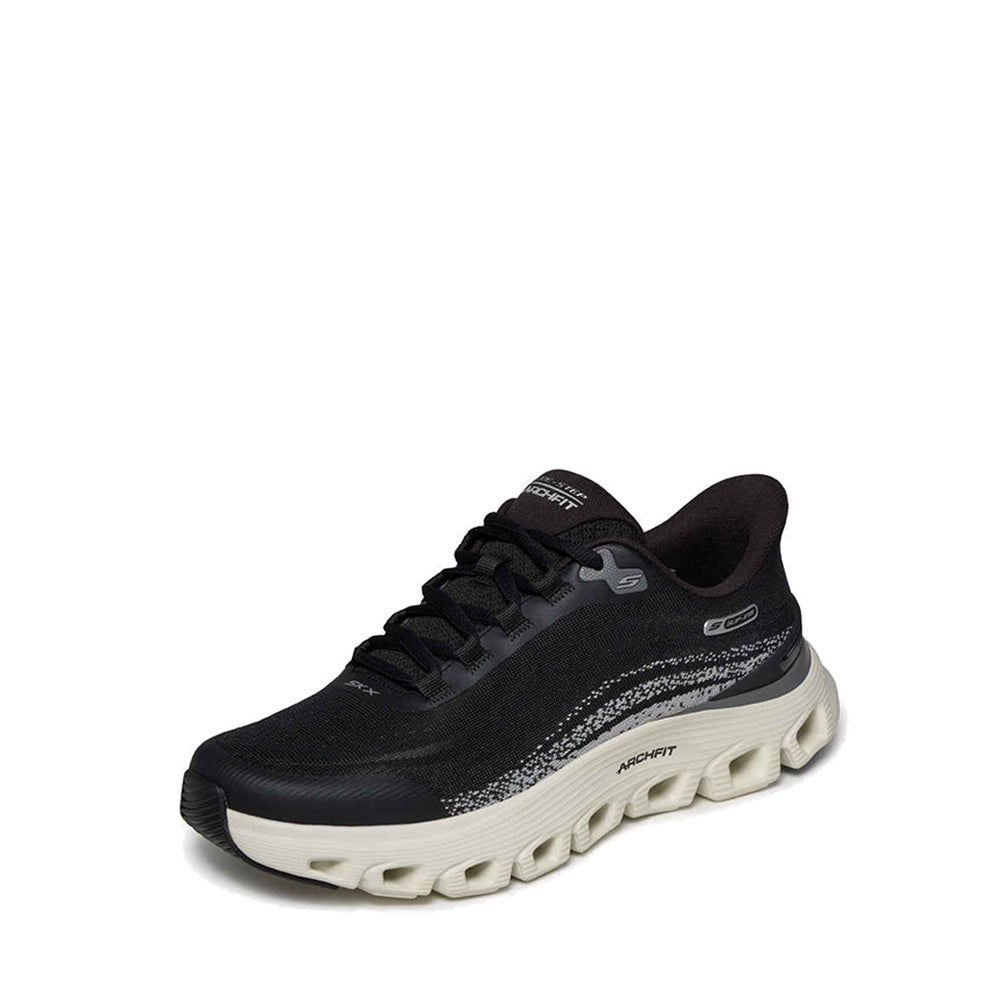 Skechers Slip-Ins Arch Fit Glide-Step Wave Men's Lifestyle Shoes - Black