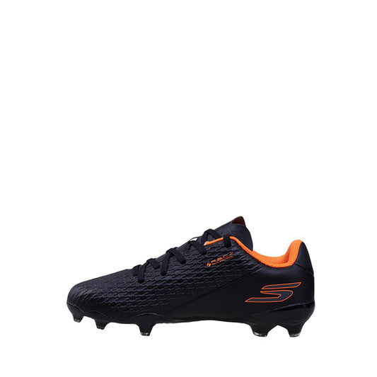 Skechers Jr Youth Fg Boy's Soccer Shoes - Black