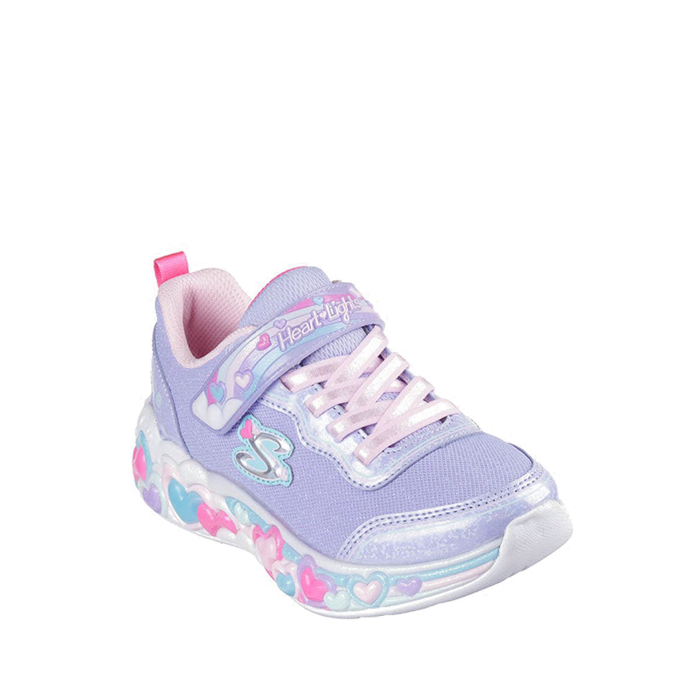 Skechers Eternal Heart Lights Girl's Lifestyle Shoes - Lavender