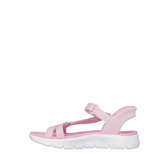 Skechers Slip-Ins Go Walk Flex Sandal Girl's Lifestyle Grade School Shoes - Pink