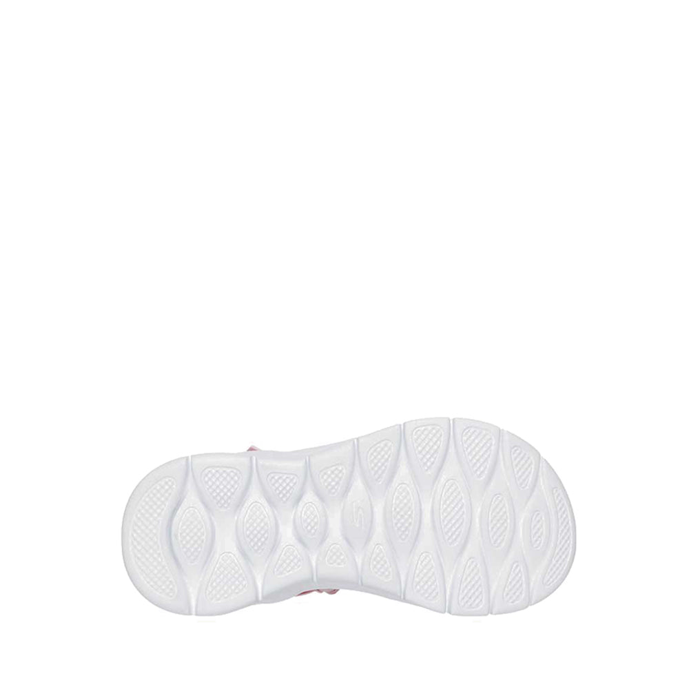 Skechers Slip-Ins Go Walk Flex Sandal Girl's Lifestyle Grade School Shoes - Pink