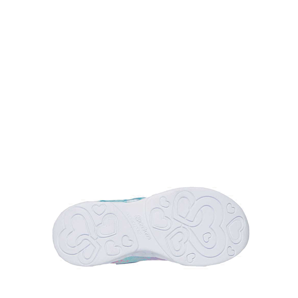 Skechers Infinite Heart Lights Girl's Lifestyle Grade School Shoes - Lavender