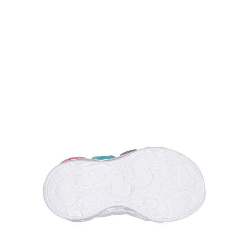Skechers Enchanted Heart Lights Girl's Lifestyle Shoes - Lavender