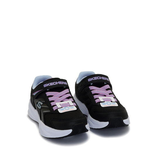Skechers Microspec Tread Girl's Lifestyle Shoes - Black