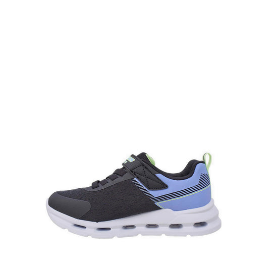 Skechers Glide-Step Lights Girl's Lifestyle Shoes (Grade School / Teen) - Black