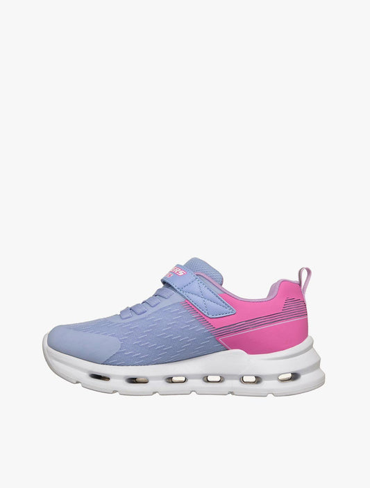 Skechers Glide-Step Lights Girl's Lifestyle Shoes Grade School - Lavender