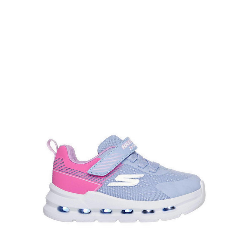 Skechers Glide-Step Lights Girl's Shoes (Play School) - Lavender