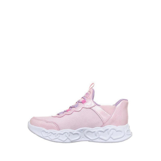 Skechers Slip-Ins Infinite Heart Lights Girl's Lifestyle Shoes - Pink