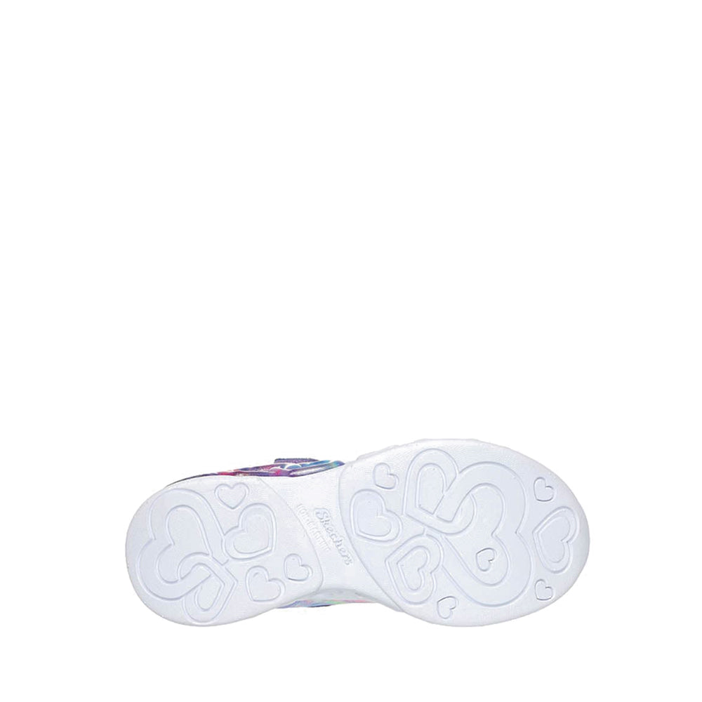Skechers Infinite Heart Lights Girl's Shoes - Lavender