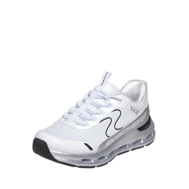Skechers Glide-Step + Girl's Lifestyle Shoes - White