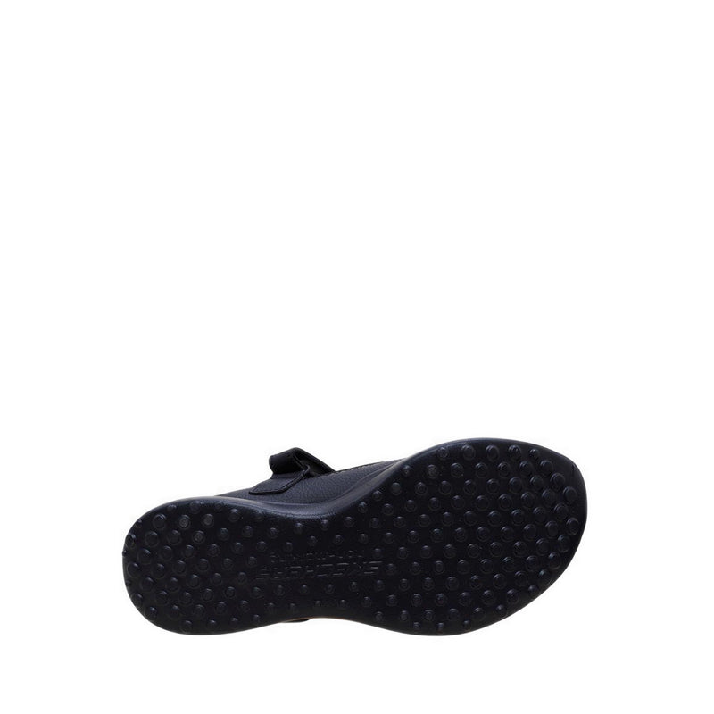 Skechers Microstrides Girl's Lifestyle Shoes (Grade School) - Black