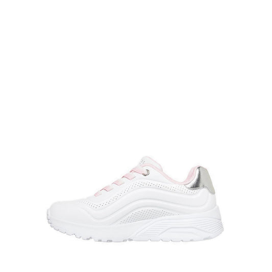 Skechers Uno Lite Girl's Shoes (Grade School / Teen) - White