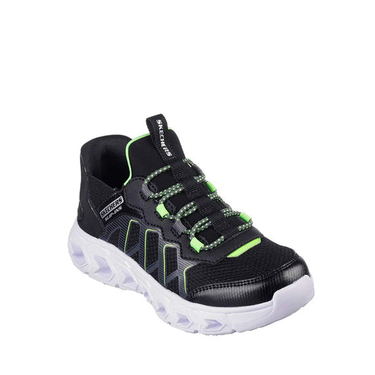 Skechers Hypno-Flash 2.0 Boy's Shoes - Black