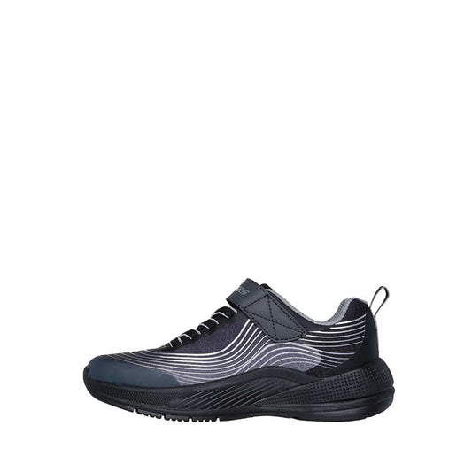 Skechers Microspec Advance Boy's Lifestyle Shoes - Black
