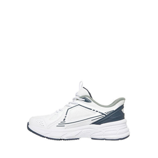 Skechers Slip-Ins Boy's Shoes Retro Graph (Grade School / Teen) - White