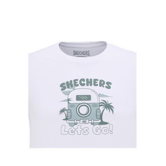 Skechers Boys Outdoor T-Shirt - White