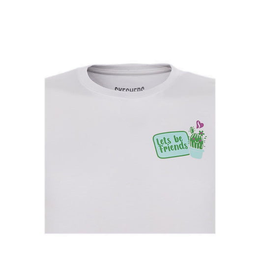 Skechers Girls Toddler Friends T-Shirts - White