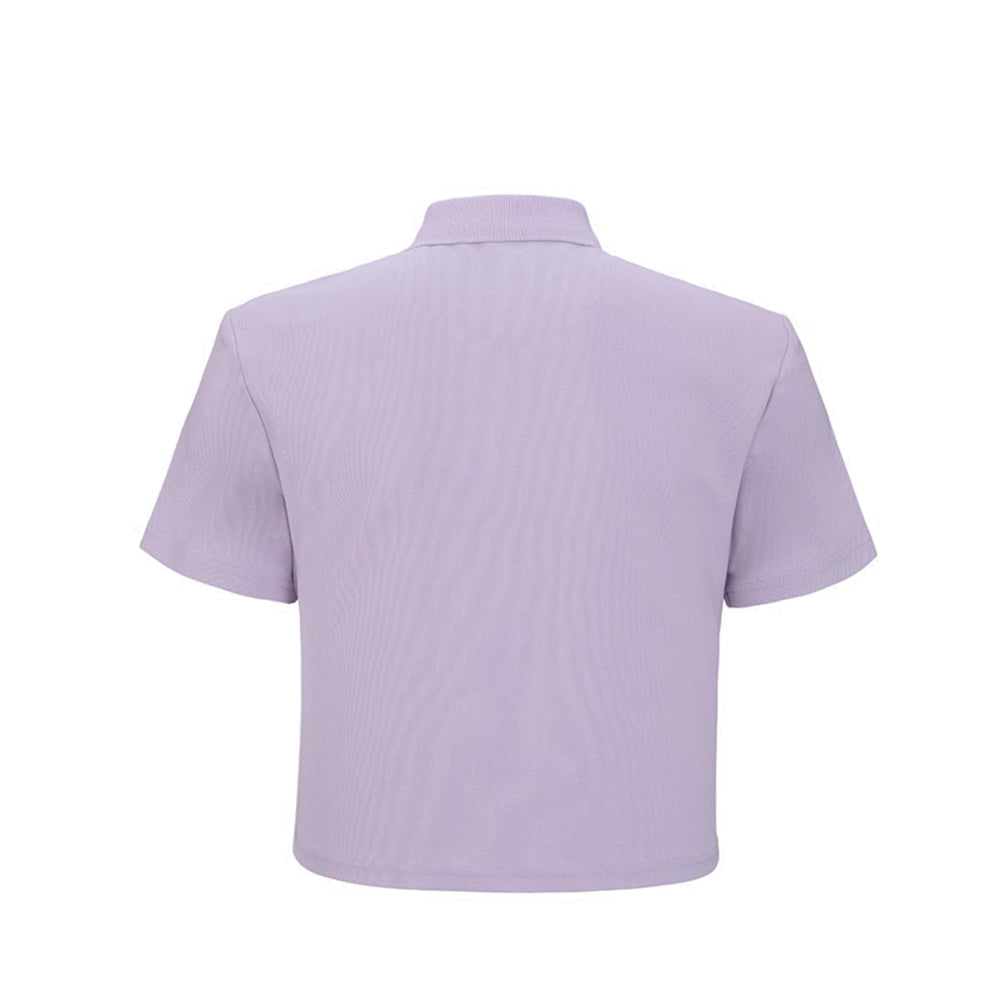 Skechers Women Boxy Polo Shirts - Thistle