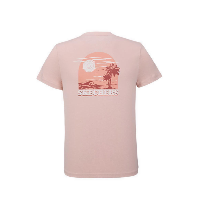 Skechers Women Sunset T-Shirt - Salmon