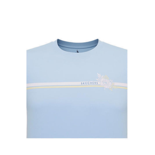 Skechers Women T-Shirt - Blue