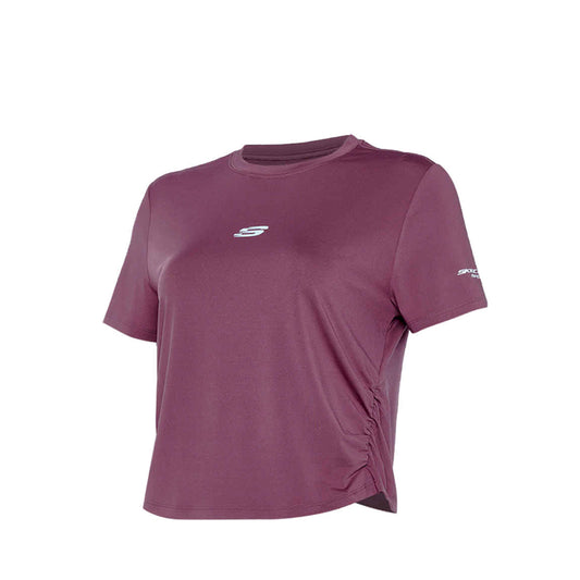 Skechers Women Sports T-Shirts - Rose Brown
