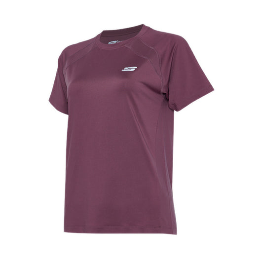 Skechers Women Sports T-Shirts - Rose Brown