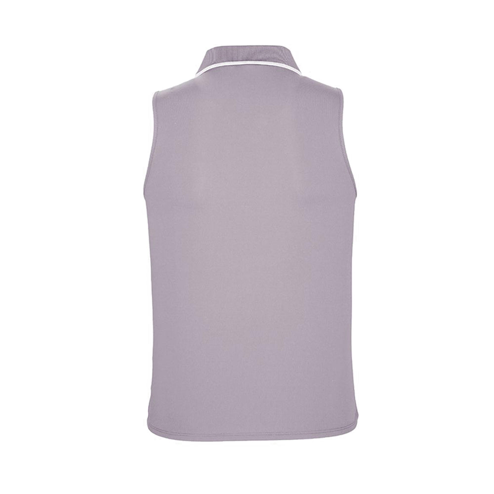 Skechers Women Sleeveless Polo - Minimal Gray