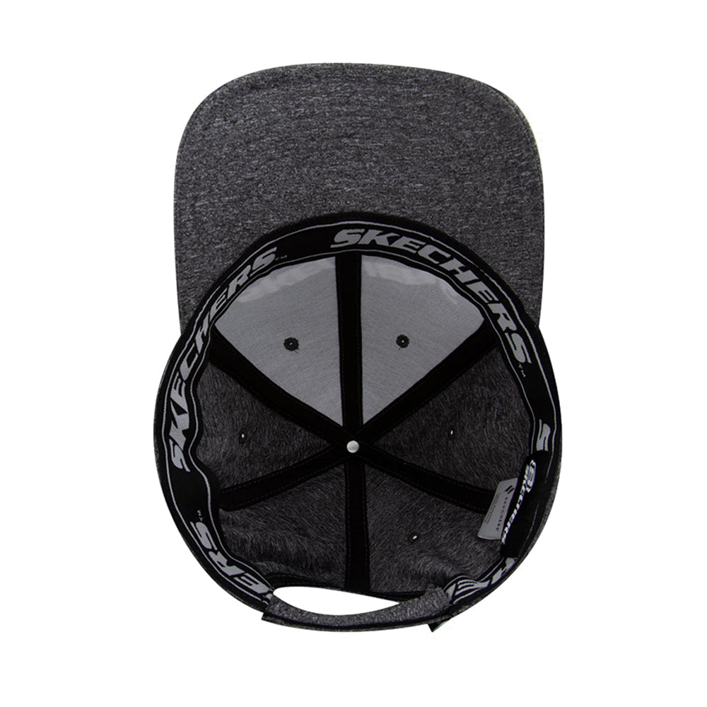 Skechers On The Road Flat Brim Men's Hat - Charcoal