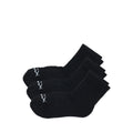 SKECHERS 3PK 1/2 TERRY CREW BOYS - BLACK