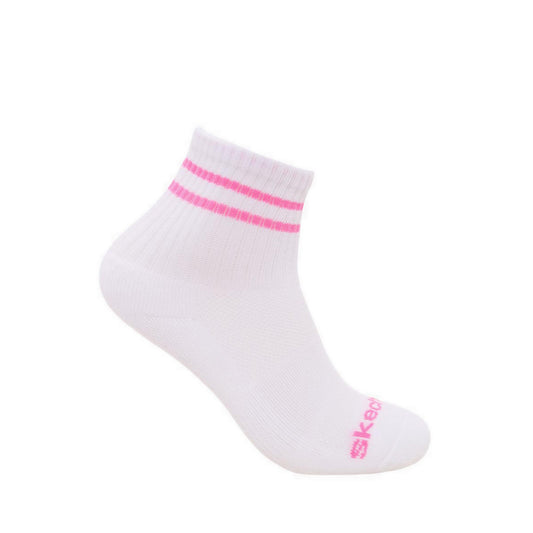 Skechers 3Pk 1/2 Terry High Qtr Crew Girls - White