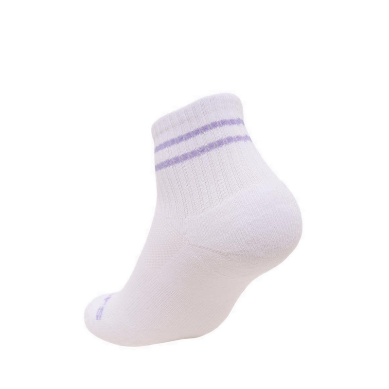 Skechers 3Pk 1/2 Terry High Qtr Crew Girls - White