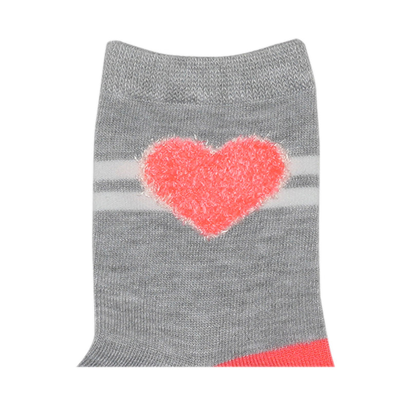 Skechers 3Pk Girls Non Terry Crew Socks - Purple