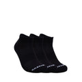 Skechers 3Pk Unisex 1/2 Terry Qtr Crew Socks - Black