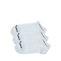 SKECHERS 3PK NON TERRY LOW CUT UNISEX - WHITE