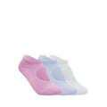 Skechers 3Pk Womens Non Terry Low Cut Yoga / Pilates Socks - Purple Multi