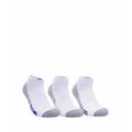 Skechers 3pk Mens 1/2 Terry Qtr Crew Men - White/Blue