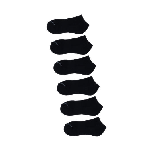 SKECHERS SP 6PK LOW CUT SOCK UNISEX - BLACK