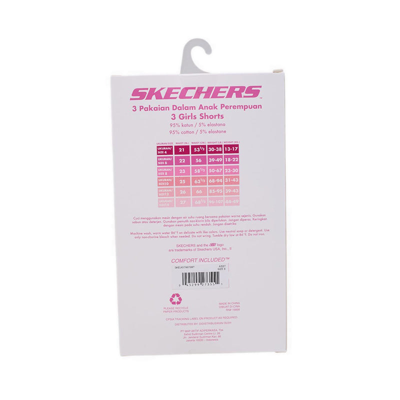 Skechers Ske Friendship Girls 5 Pck - Multicolor