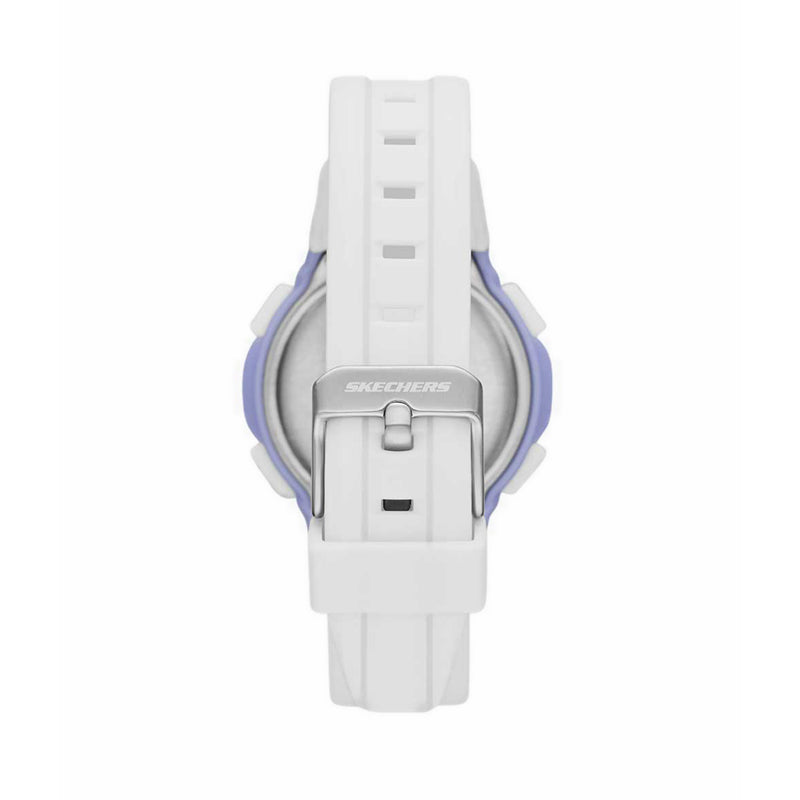 Skechers Anoka Digital Women's Watch - White