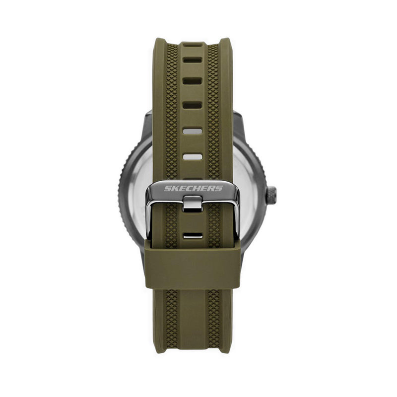 Skechers Lachman Men's Analog Watch - Olive