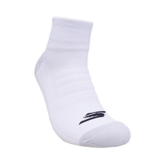 Skechers Golf 3Pk 1/2 Terry Qtr Crew Sock Men's -White
