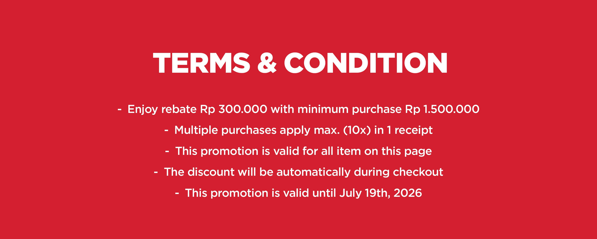Cash Rebate 300k