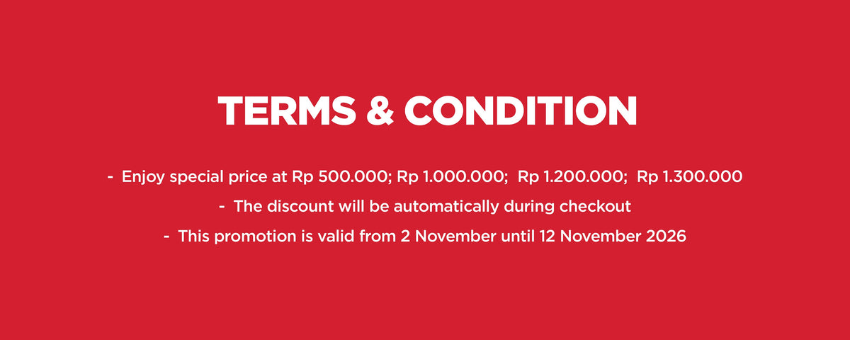 Special Price Start From 500k (2 - 12 Nov 26)