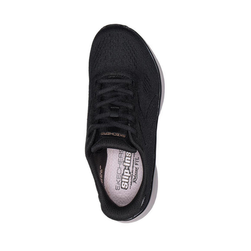 Skechers Slip-Ins D'Lux Comfort 2.0 Women's Sneaker - Black