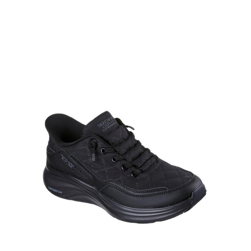 Skechers Slip-Ins Contour Foam Sr Women's Lifestyle Shoes - Black
