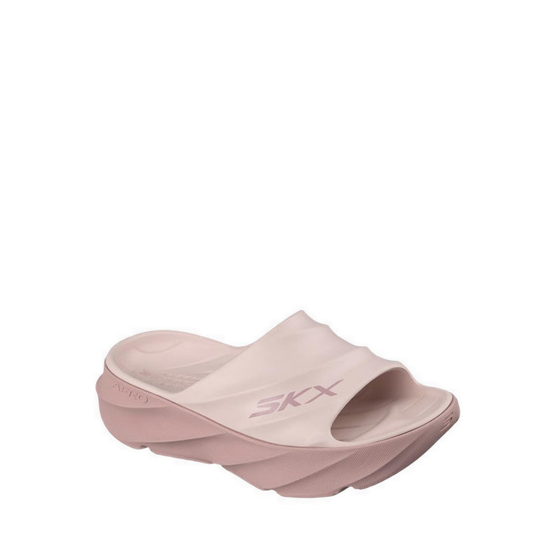 Skechers Go Recover Max Cushion Slide Women's Sandal - Tan.