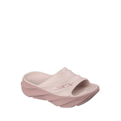 Skechers Go Recover Max Cushion Slide Women's Sandal - Tan.