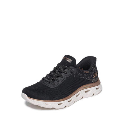 Skechers Slip-Ins Bobs Arc Waves Women's Sneaker - Black