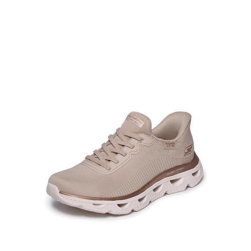 Skechers Slip-Ins Bobs Arc Waves Women's Sneaker - Natural